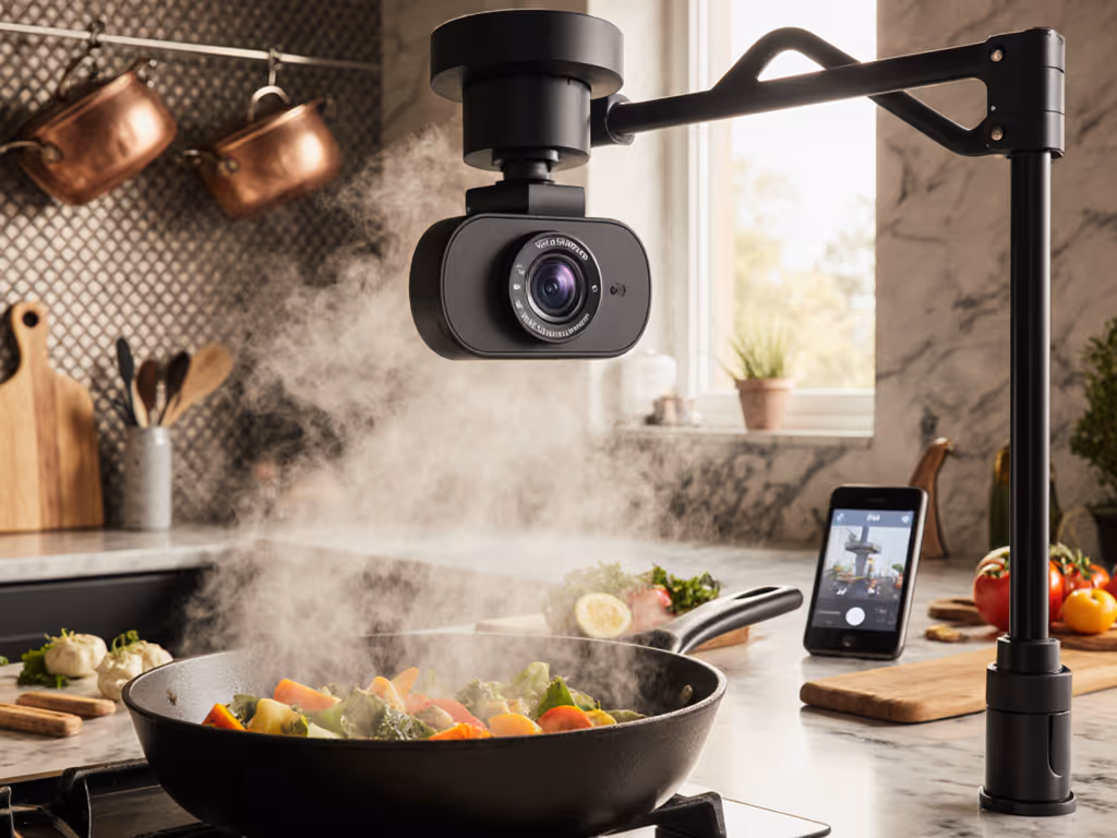Best Cooking Stream Webcam: Heat-Proof & Overhead Mounting