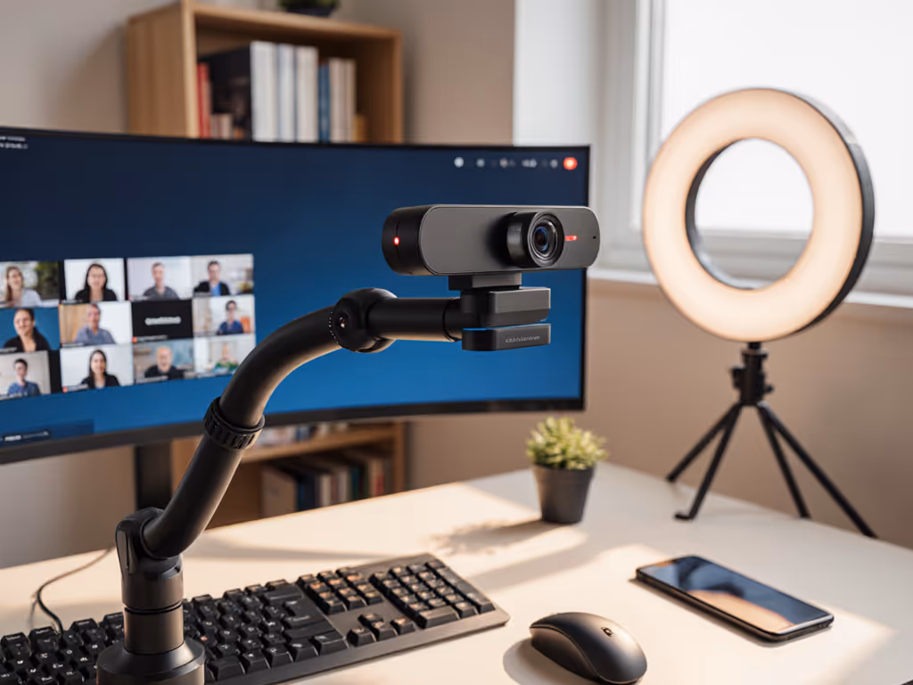 Professional Conference Calls: Best Webcam Stability Guide