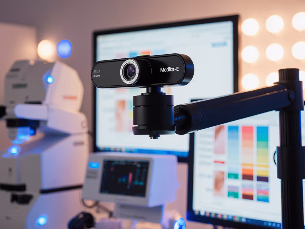 Medical-Grade Webcams: δE < 2.72 Color Accuracy Tested